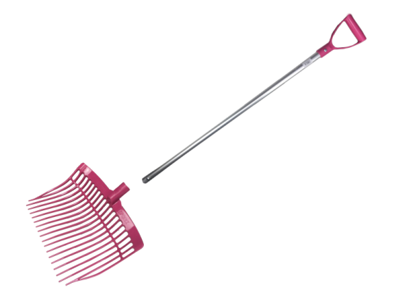 FU 840 SET PINKE FORKE FU 840 SET PINKE FORKE GRÖSSE 410X360X110 MM STIEL FU 841 UND GRIFF FU 845 STIELLÄNGE 1,15M/DMR. 26 MM